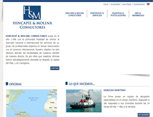 Tablet Screenshot of hincapiemolina.com